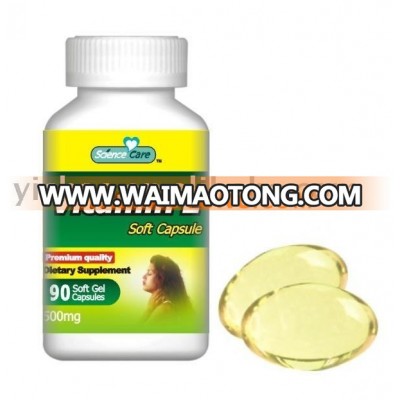 Natural Vitamin E Softgel Capsules